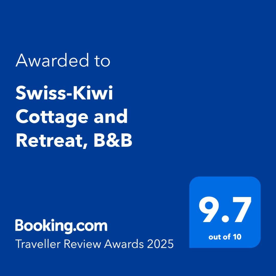 Swiss-Kiwi Cottage And Retreat, B&B 陶朗加 外观 照片
